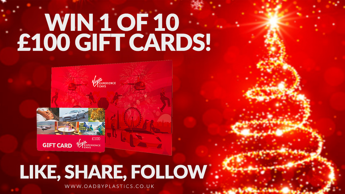WIN 1 OF 10 £100 VIRGIN EXPERIENCE GIFT CARDS!