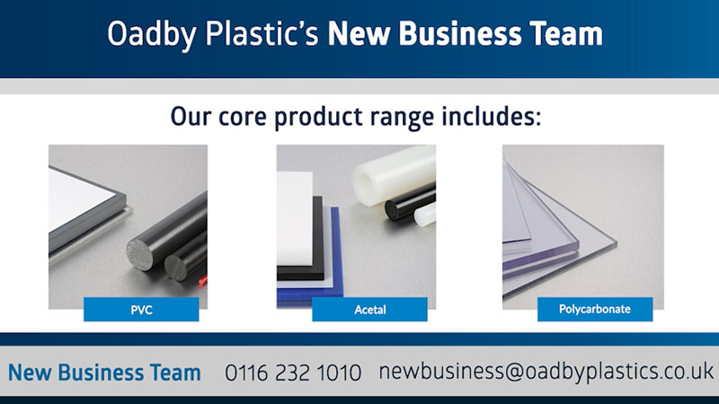 Oadby Plastic's New Business Team