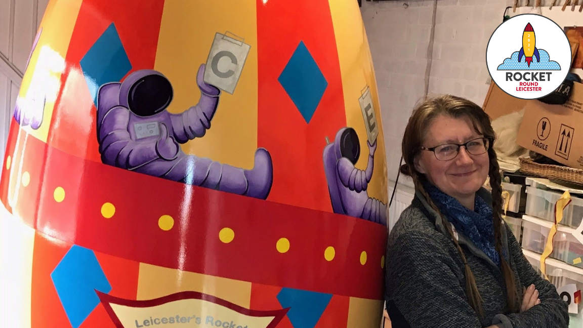 Oadby Plastics put the spotlight on the artist behind the rocket