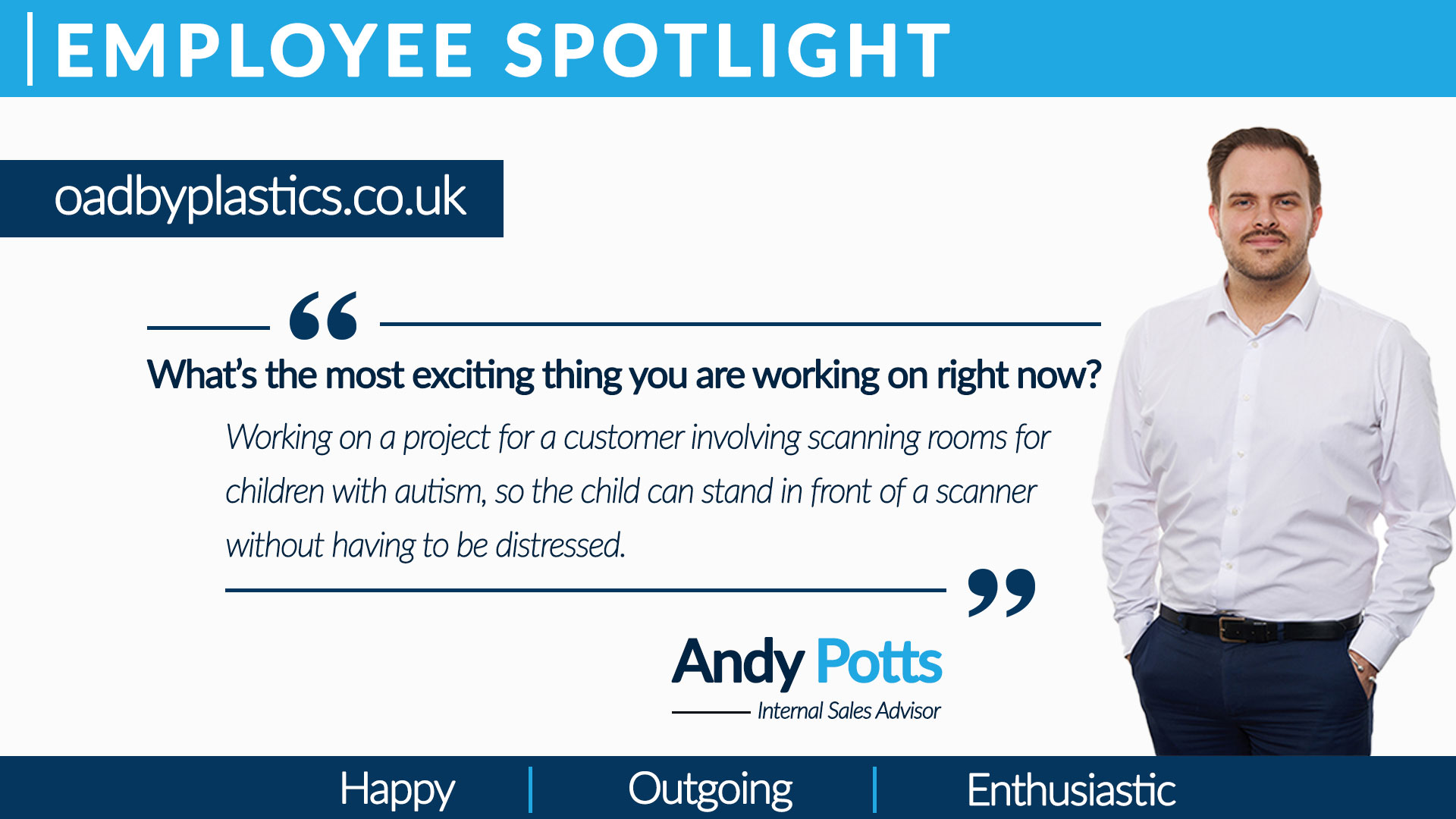 Employee Spotlight - Andy Potts