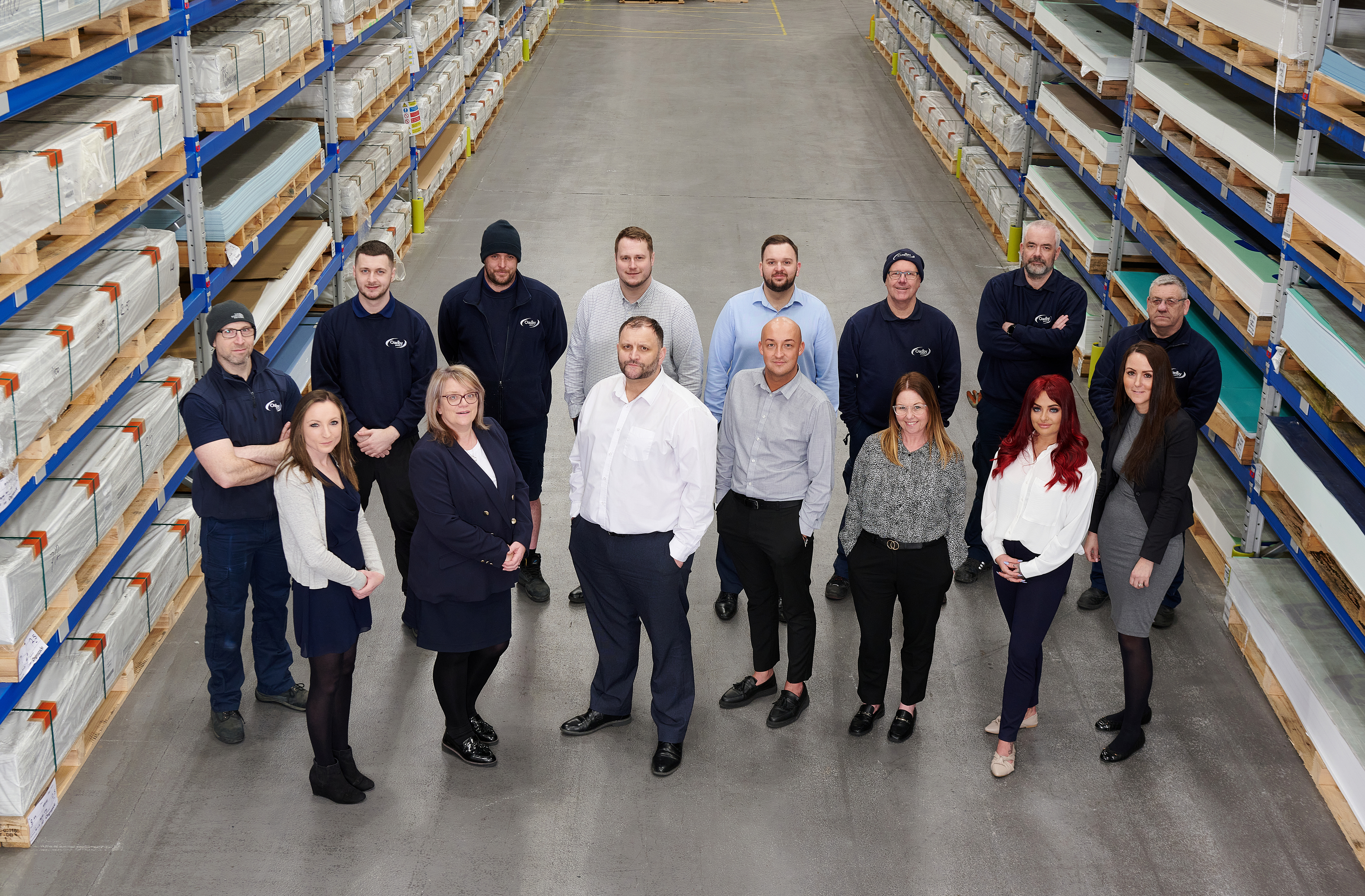 Oadby Plastics Warrington Team