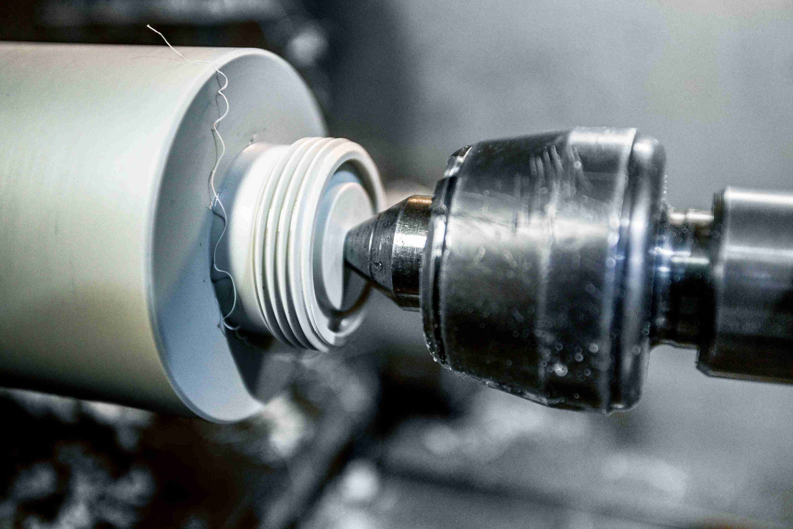 CNC turning at Oadby Plastics