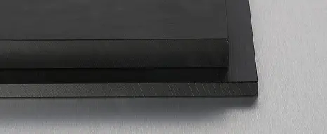 Engineering material ready to be planed at Oadby Plastics