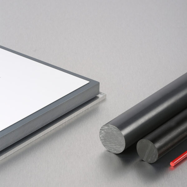 Image of uPVC plastic rod and sheet by Oadby Plastics