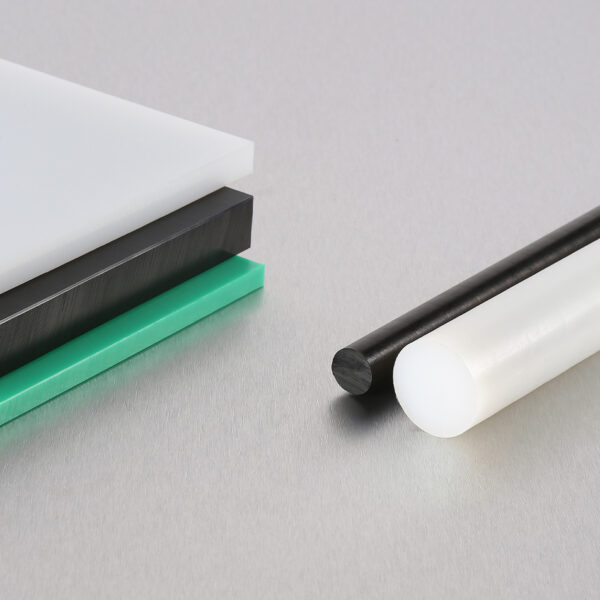 Image of PE 1000 sheet and rod from Oadby Plastics