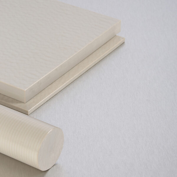 Image of PEEK sheet and rod from Oadby Plastics