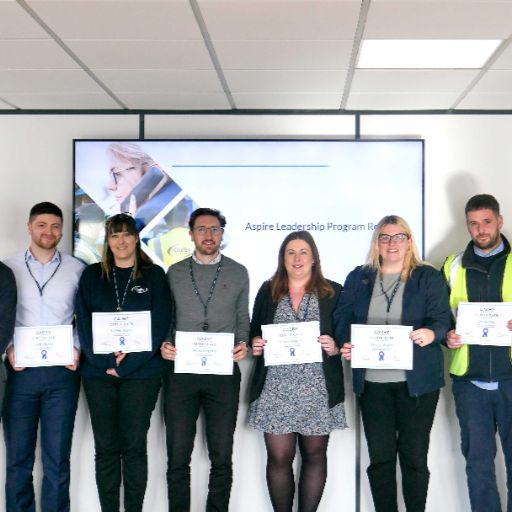 Team members working at Oadby Plastics