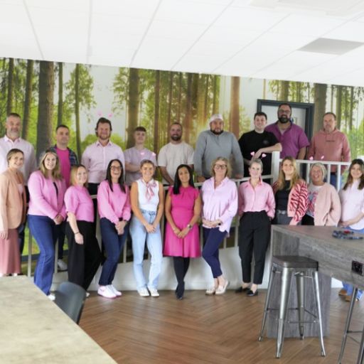 Team members of Oadby Plastics