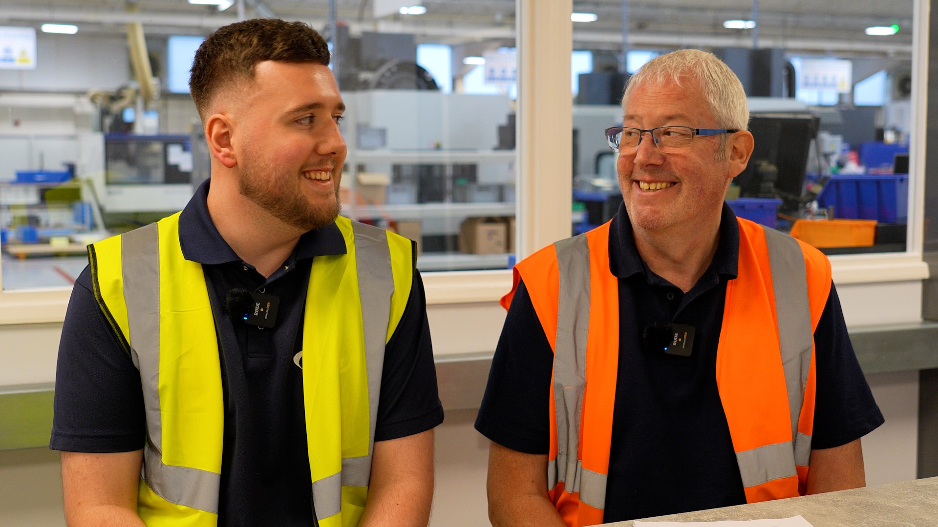 Warehouse Supervisor, Vic and CNC Operator, Dan