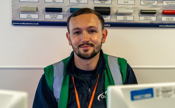Warehouse Supervisor, Kieran Andrews